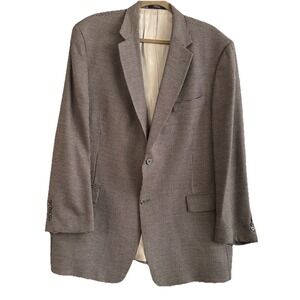 Hart Schaffner Marx Nordstrom Mens Blazer Sport Coat Jacket Houndstooth XL